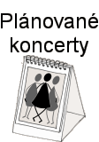 Plánované koncerty